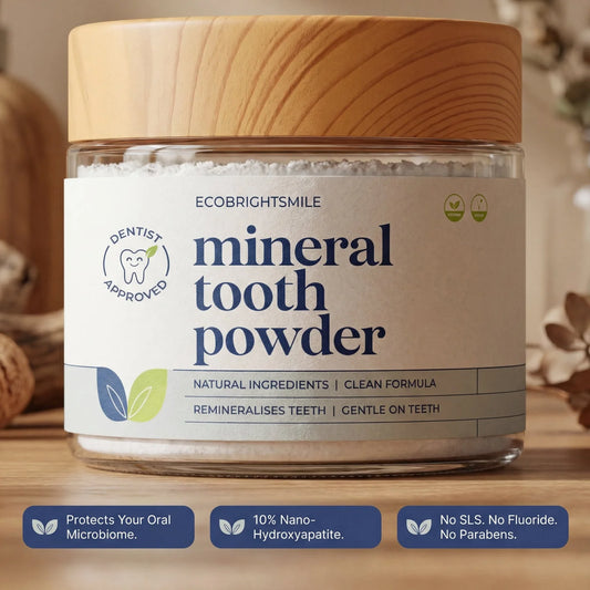EcoBrightSmiles® Triple Action Teeth Whitening Powder